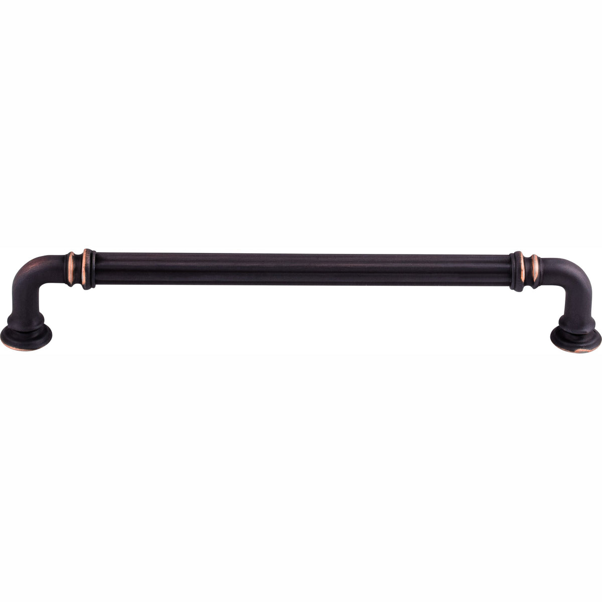 Top Knobs Reeded Series 7"(178mm) CC Pull, Umbrio