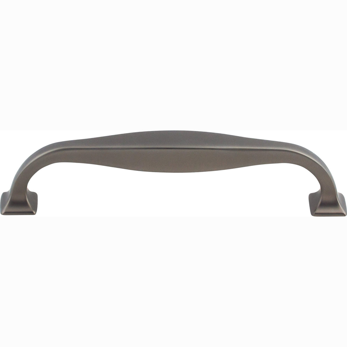 Top Knobs Contour Series 5-1/16"(128mm) CC Pull, Ash Gray
