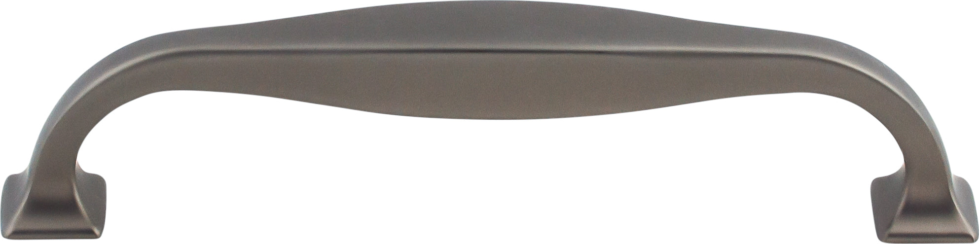 Top Knobs Contour Series 5-1/16"(128mm) CC Pull, Ash Gray