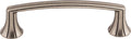 Top Knobs Rue Series 3-3/4"(95mm) CC Pull, Pewter Antique