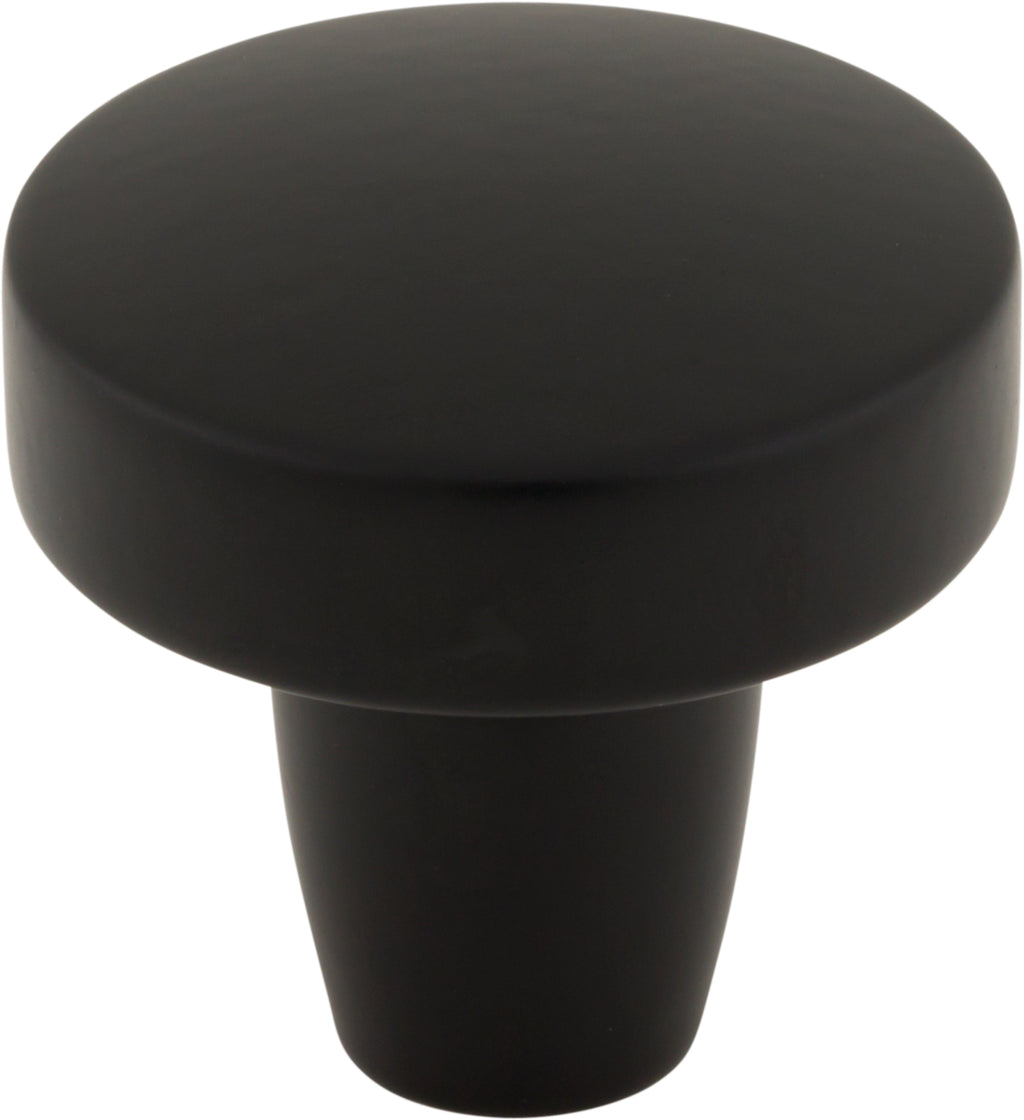 Top Knobs Florham Series 1-1/4"L Knob, Flat Black