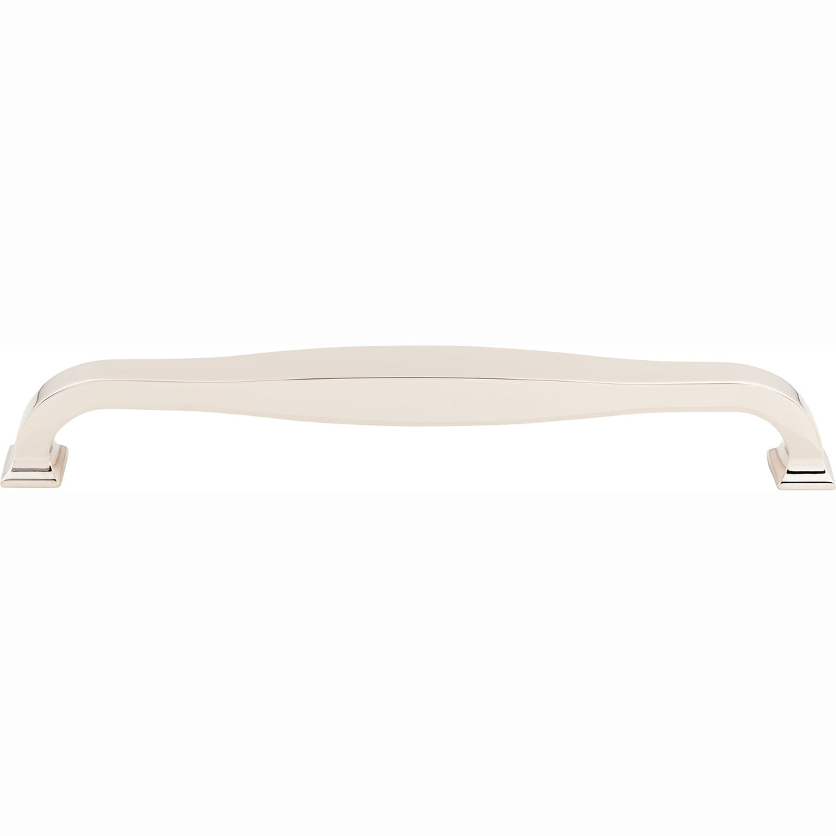 Top Knobs Contour Series 12"(304mm) CC Appliance Pull, Polished Nickel