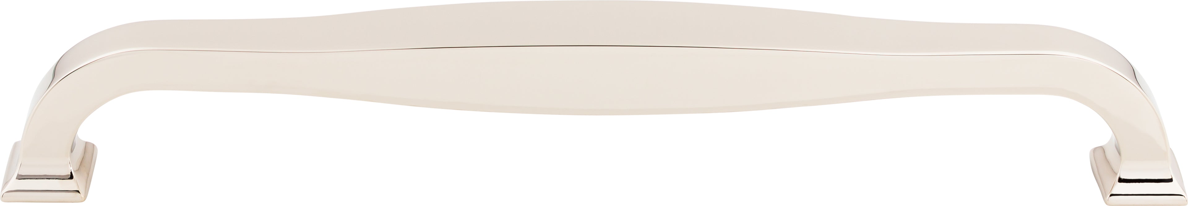 Top Knobs Contour Series 12"(304mm) CC Appliance Pull, Polished Nickel
