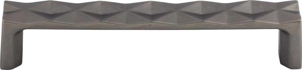 Top Knobs Quilted Series 5-1/16"(128mm) CC Pull, Ash Gray