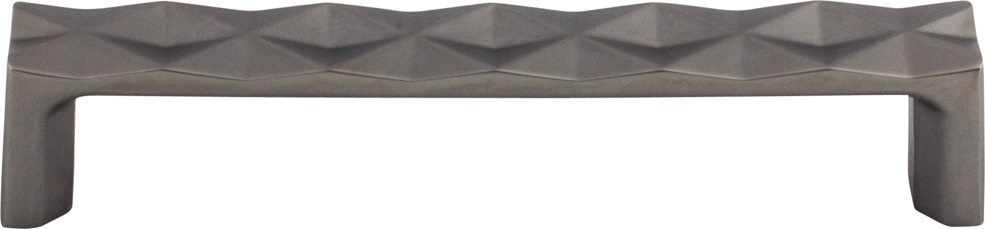 Top Knobs Quilted Series 5-1/16"(128mm) CC Pull, Ash Gray