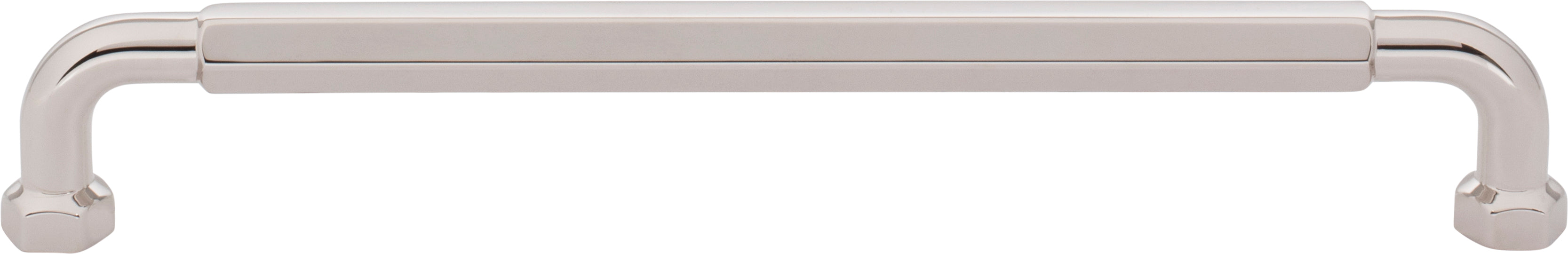 Top Knobs Dustin Series 7-9/16"(192mm) CC Pull, Polished Nickel