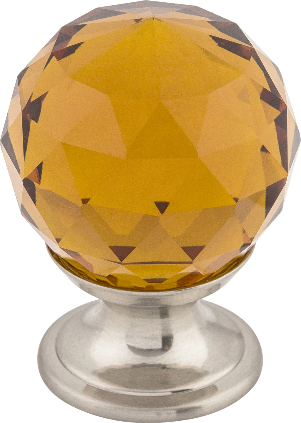 Top Knobs Wine Crystal Series 1-1/8"L Knob, 