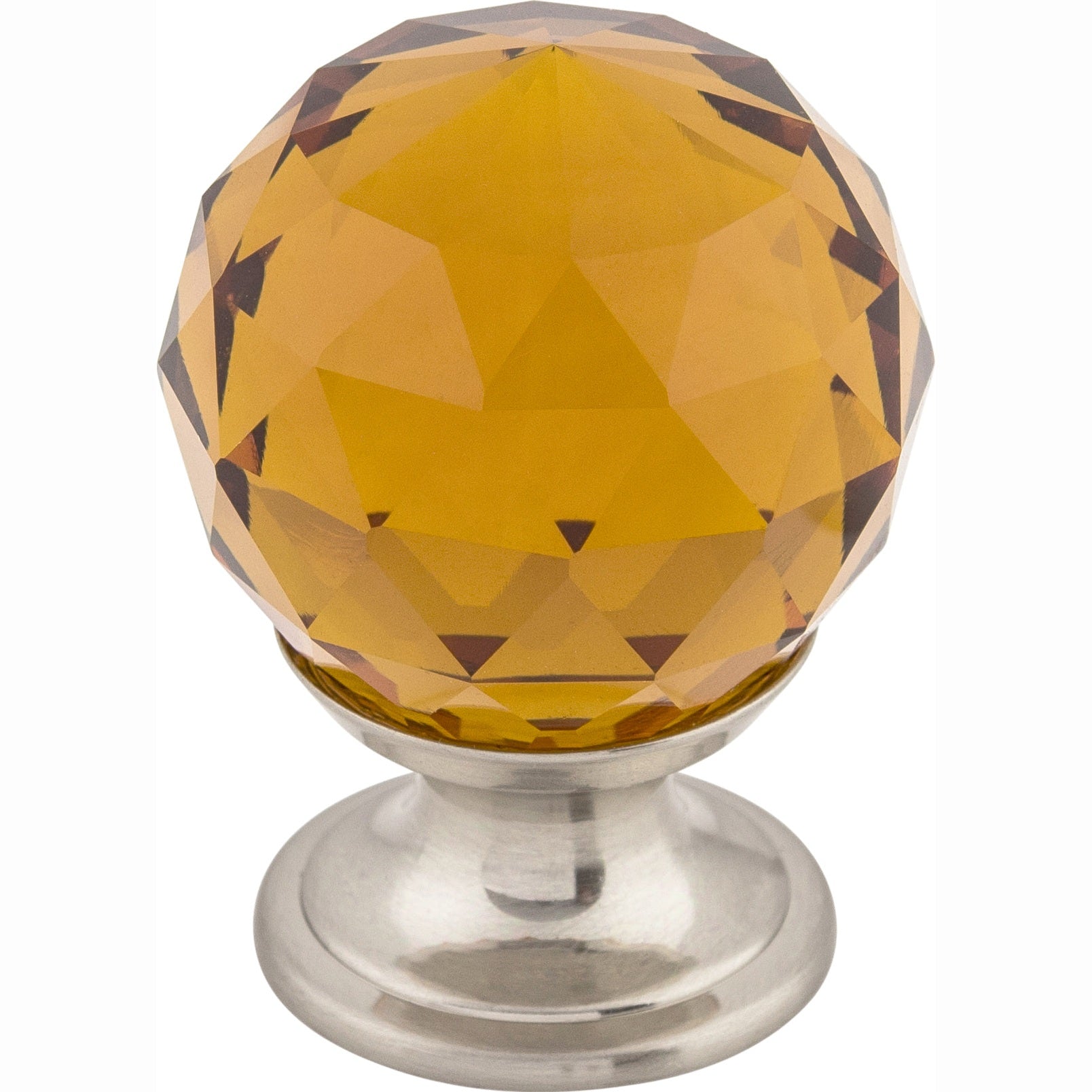 Top Knobs Wine Crystal Series 1-1/8"L Knob, 