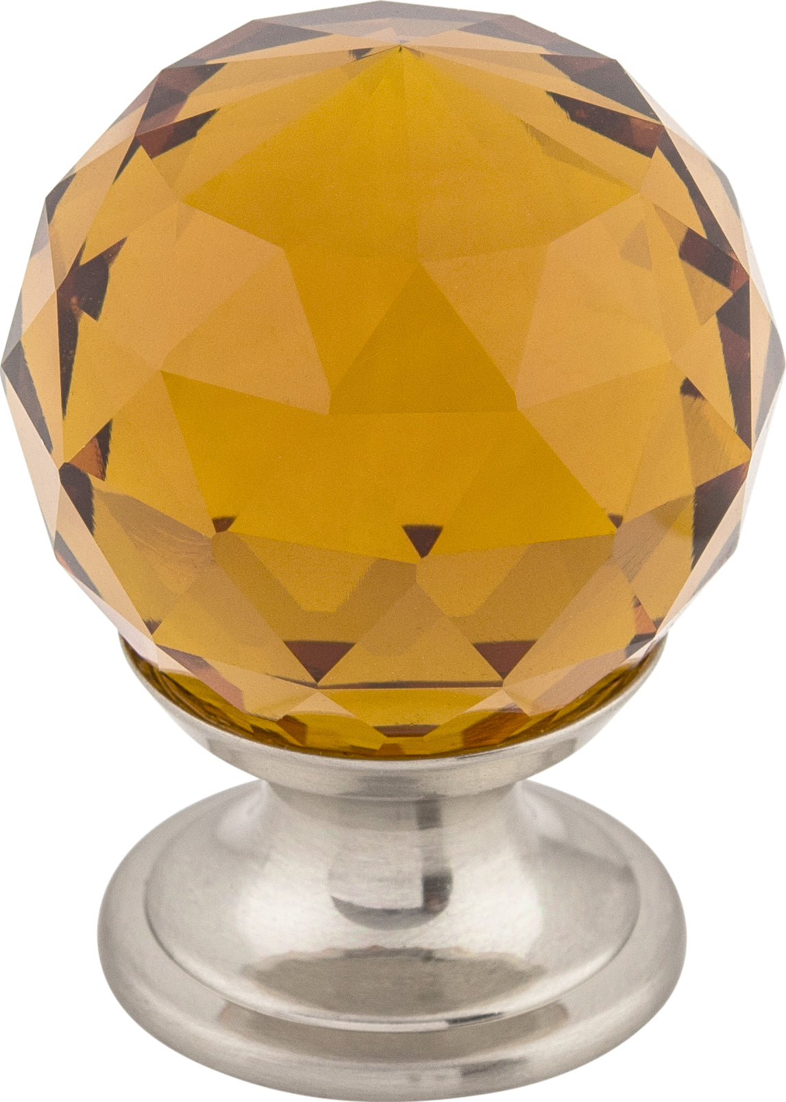 Top Knobs Wine Crystal Series 1-1/8"L Knob, 