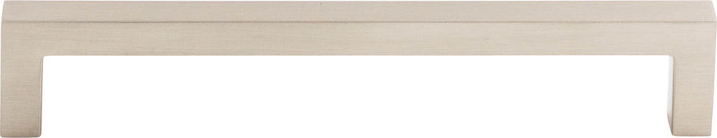 Top Knobs Square Series 6-5/16"(160mm) CC Bar Pull, Brushed Satin Nickel