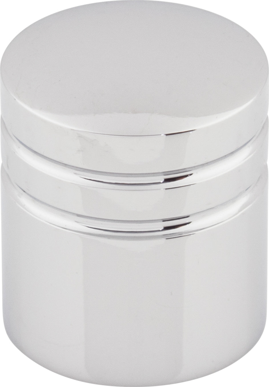 Top Knobs Stacked Series 1"L Knob, Polished Chrome
