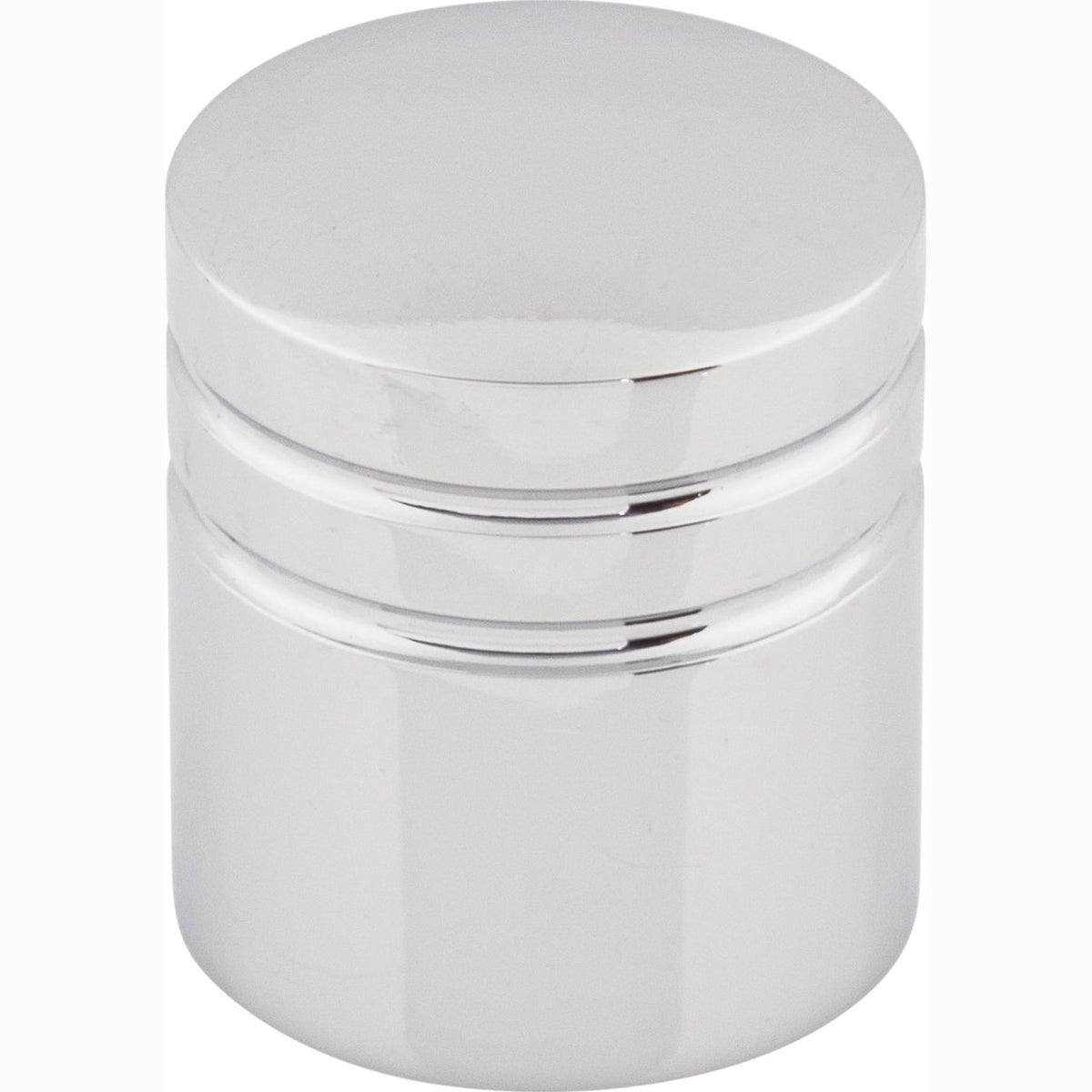 Top Knobs Stacked Series 1"L Knob, Polished Chrome