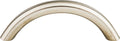 Top Knobs Solid Bowed Series 3"(76mm) CC Bar Pull, Brushed Stainless Steel