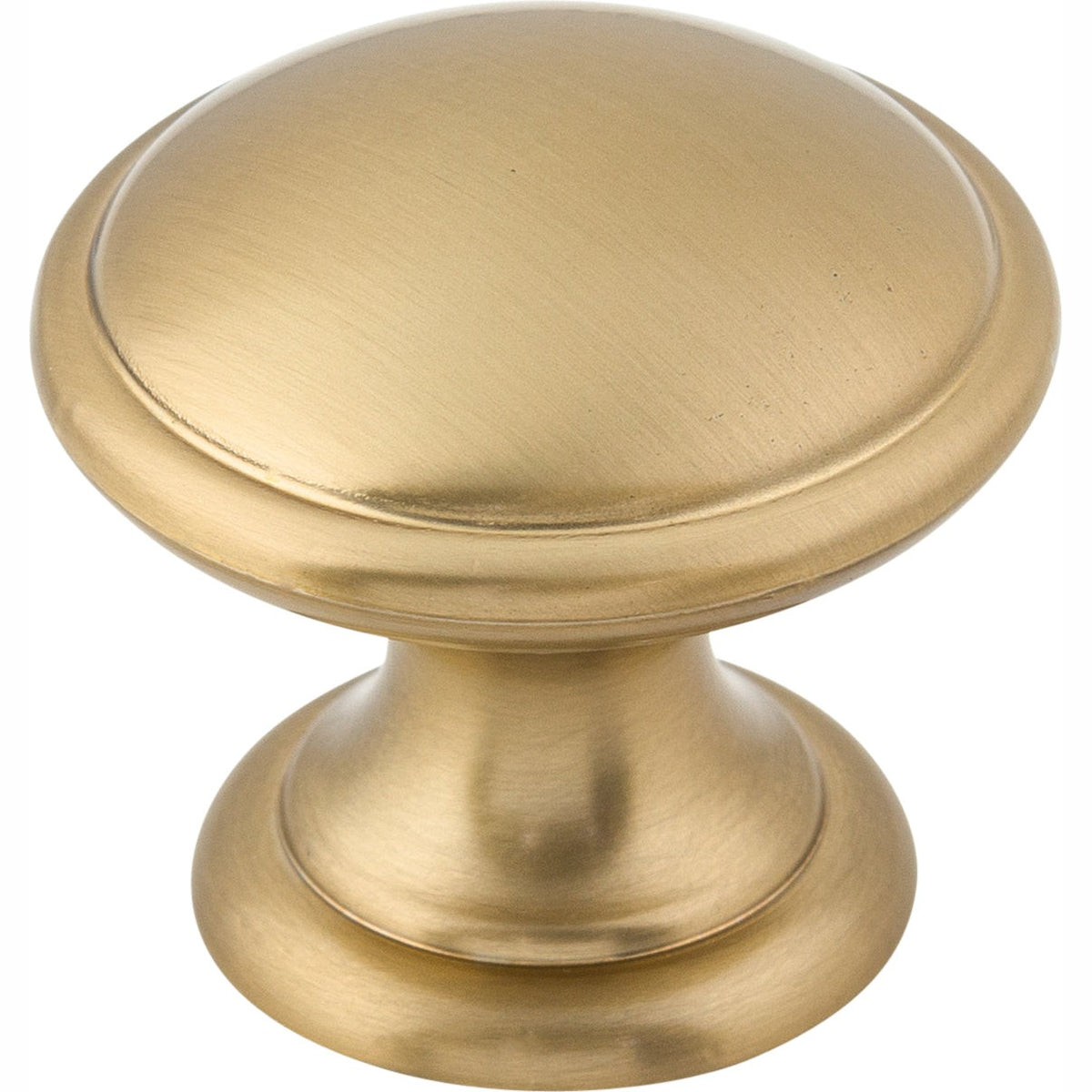 Top Knobs Rounded Series 1-1/4"L Knob, Honey Bronze