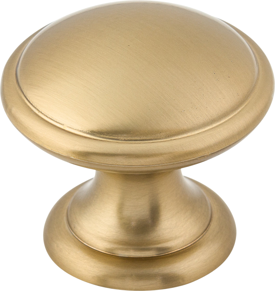Top Knobs Rounded Series 1-1/4"L Knob, Honey Bronze