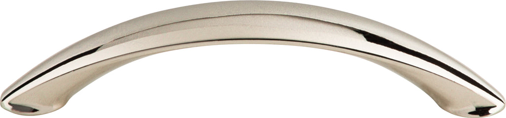 Top Knobs Arc Series 4"(101mm) CC Pull, Polished Nickel