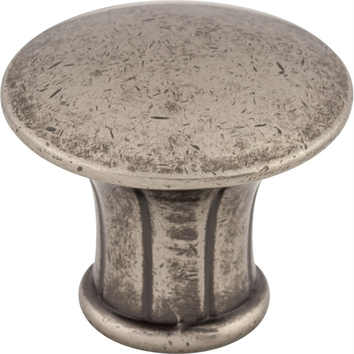Top Knobs Lund Series 1-1/4"L Knob, Pewter Antique