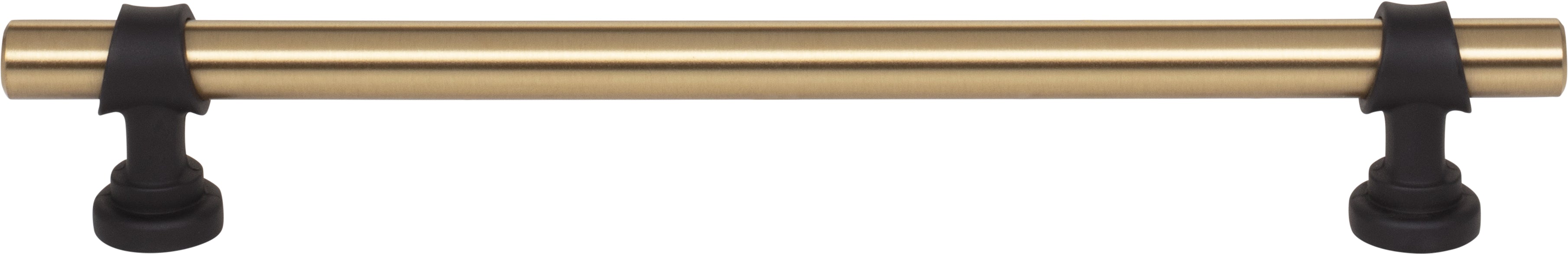 Top Knobs Bit Series 7-9/16"(192mm) CC Pull, Honey Bronze and Flat Black