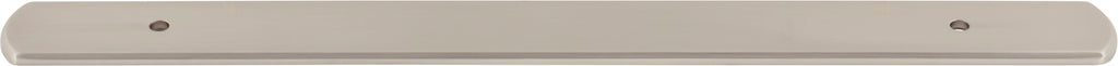 Top Knobs Wescott Series 7-9/16"(192mm) CC Backplate, Brushed Satin Nickel