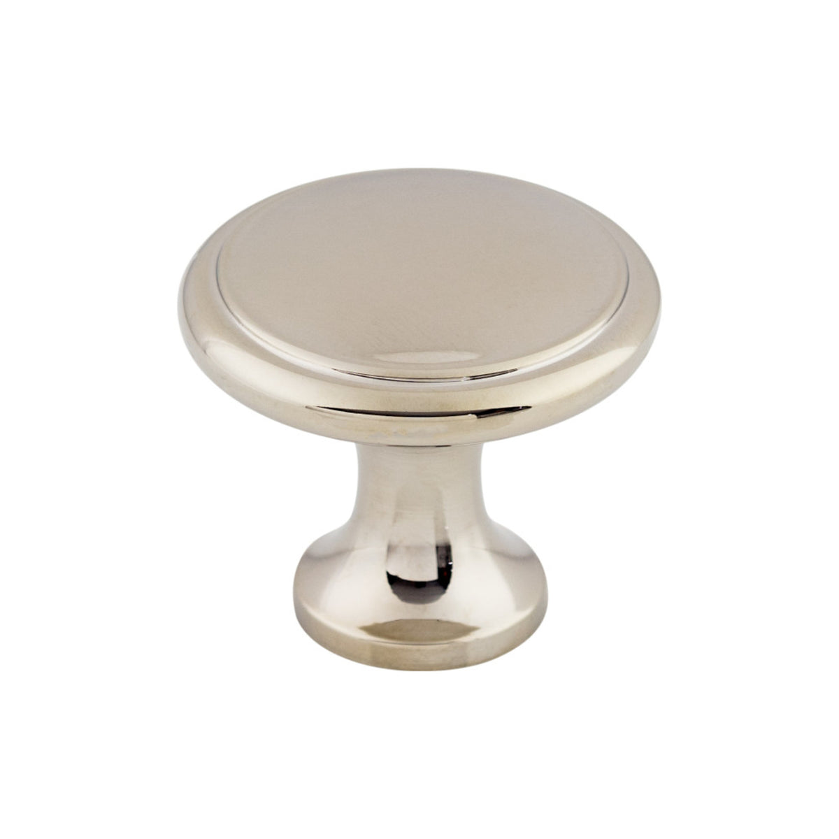 Ringed 1 1/8" Diameter Round Knob