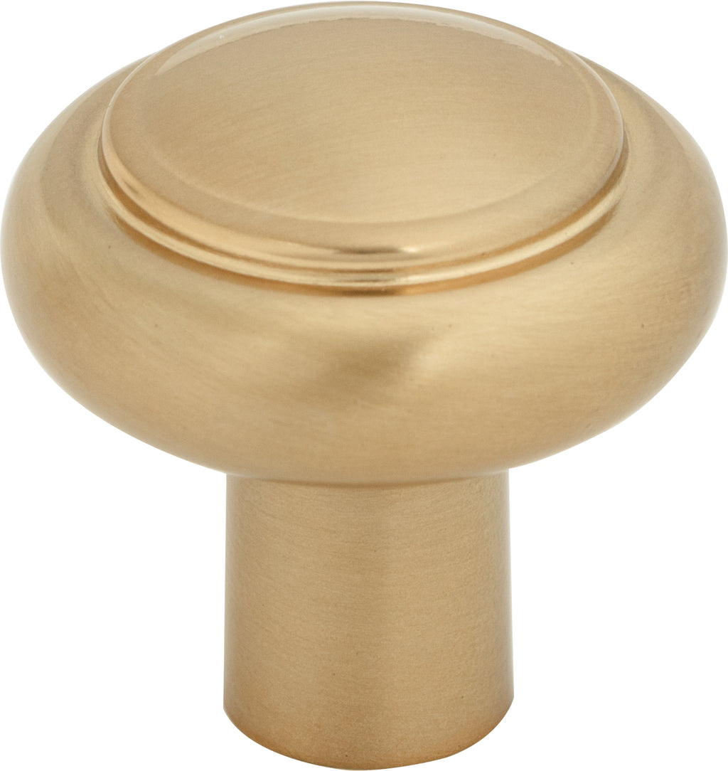 Top Knobs Clarence Series 1-1/4"L Knob, Honey Bronze