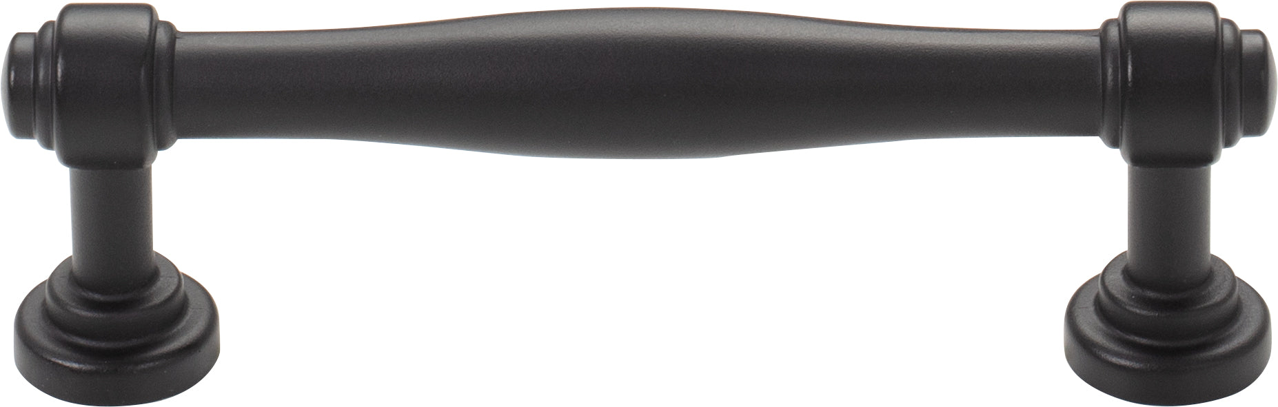 Top Knobs Ulster Series 3-3/4"(95mm) CC Pull, Flat Black