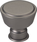 Top Knobs Ormonde Series 1-3/8"L Knob, Ash Gray