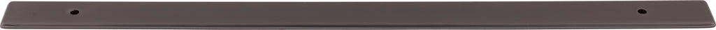 Top Knobs Radcliffe Series 12"(304mm) CC Backplate, Ash Gray