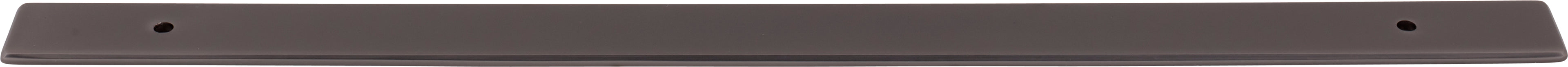 Top Knobs Radcliffe Series 12"(304mm) CC Backplate, Ash Gray