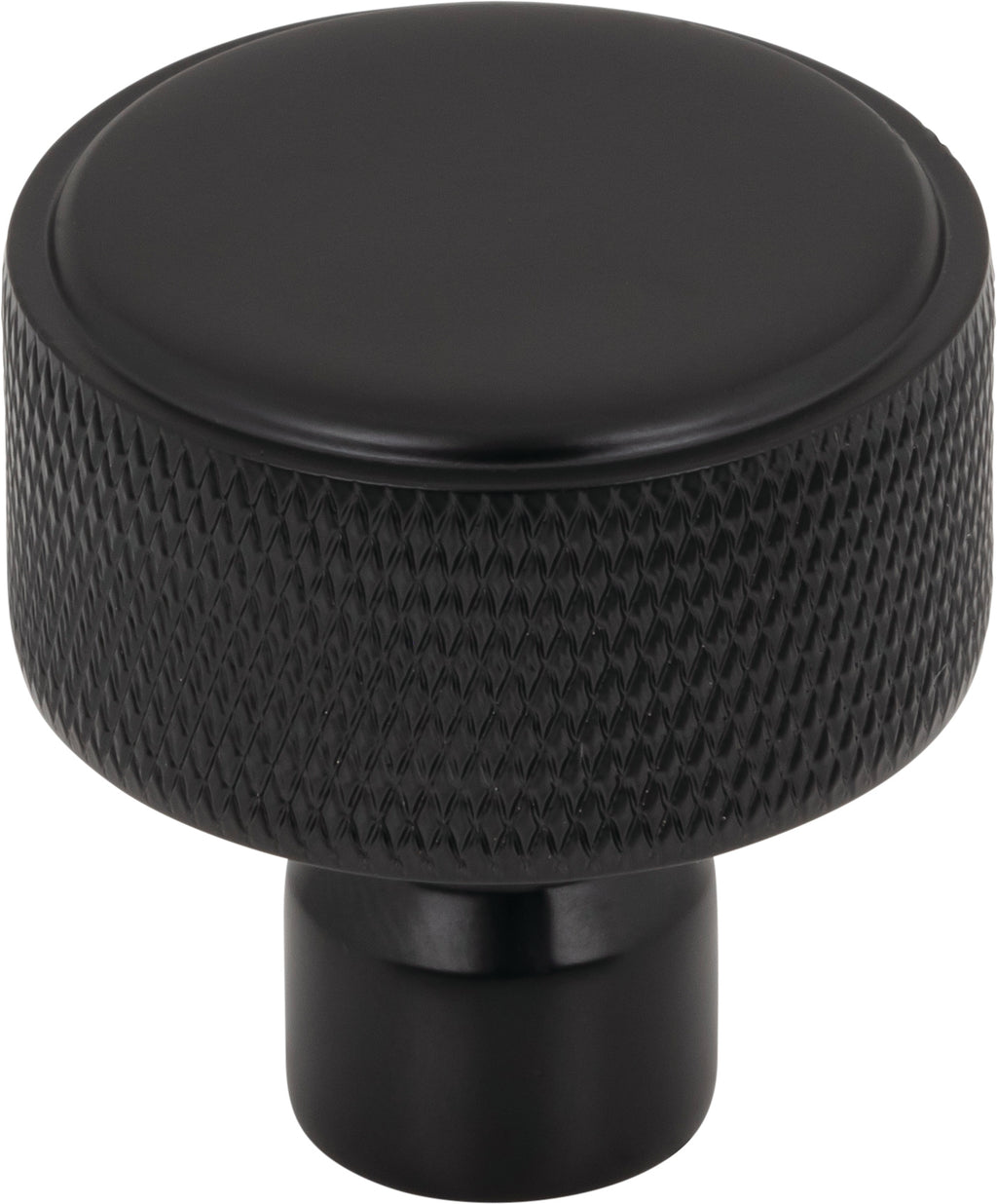 Top Knobs Garrison Series 1-1/4"L Knob, Flat Black