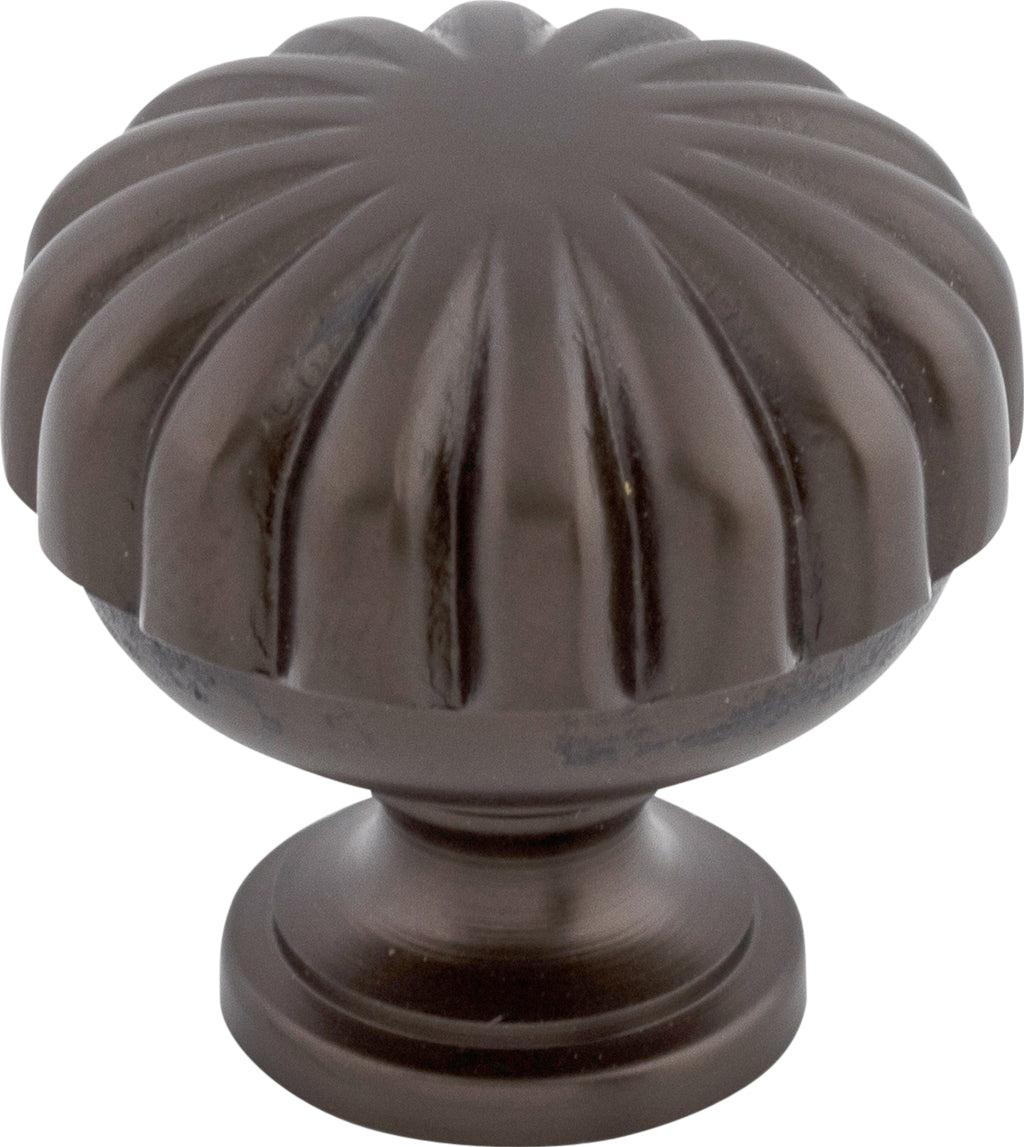 Top Knobs Melon Series 1-1/4"L Knob, Oil Rubbed Bronze
