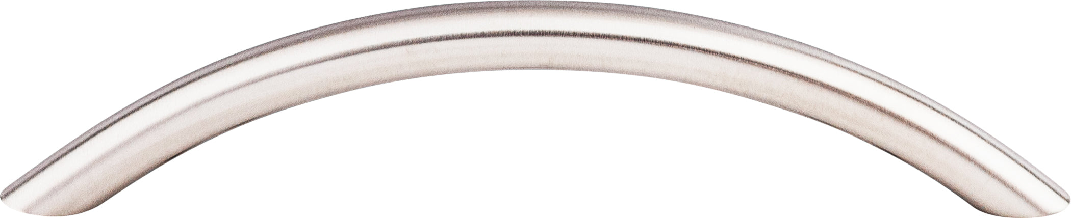 Top Knobs Solid Bowed Series 5-1/16"(128mm) CC Bar Pull, Brushed Stainless Steel