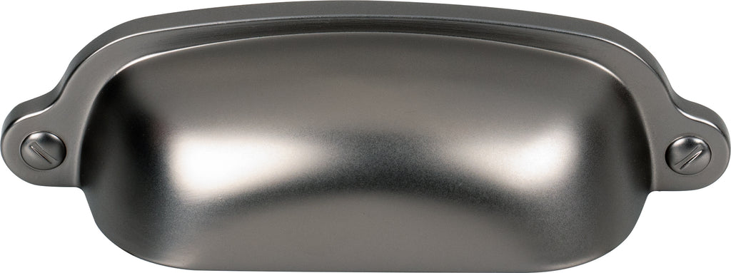 Top Knobs Charlotte Series 2-9/16"(65mm) CC Cup Pull, Ash Gray
