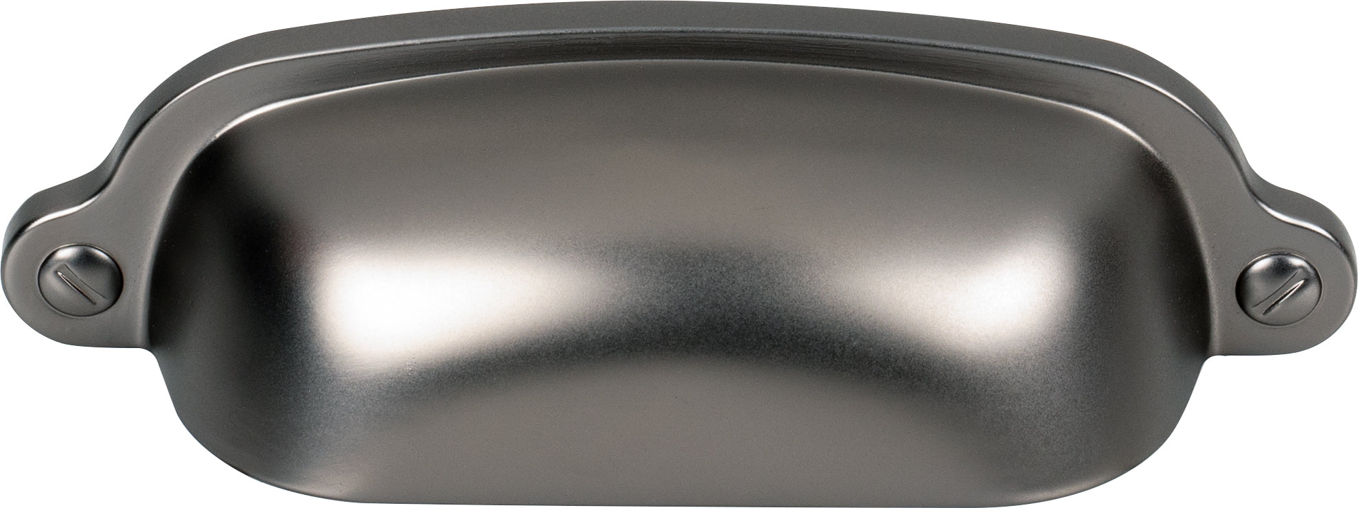 Top Knobs Charlotte Series 2-9/16"(65mm) CC Cup Pull, Ash Gray
