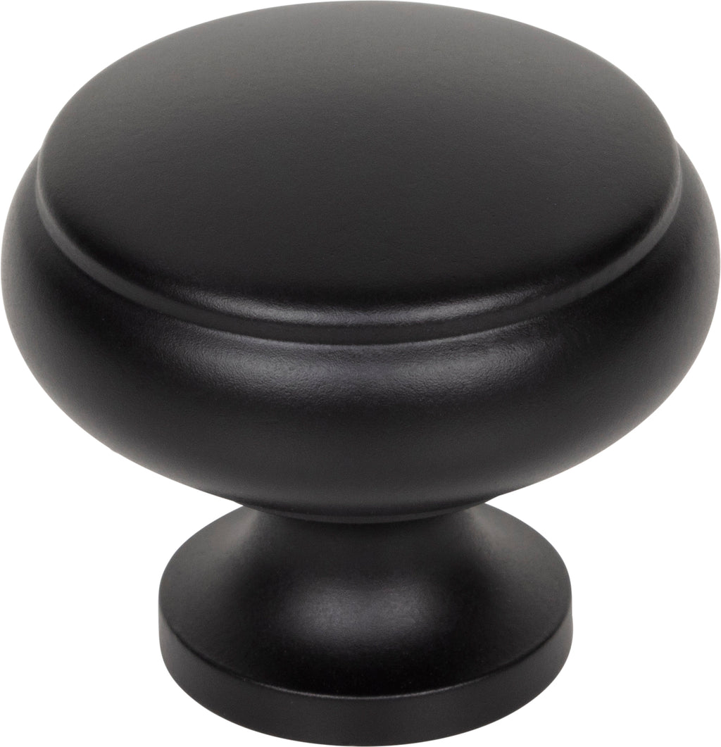 Top Knobs Cumberland Series 1-1/4"L Knob, Flat Black