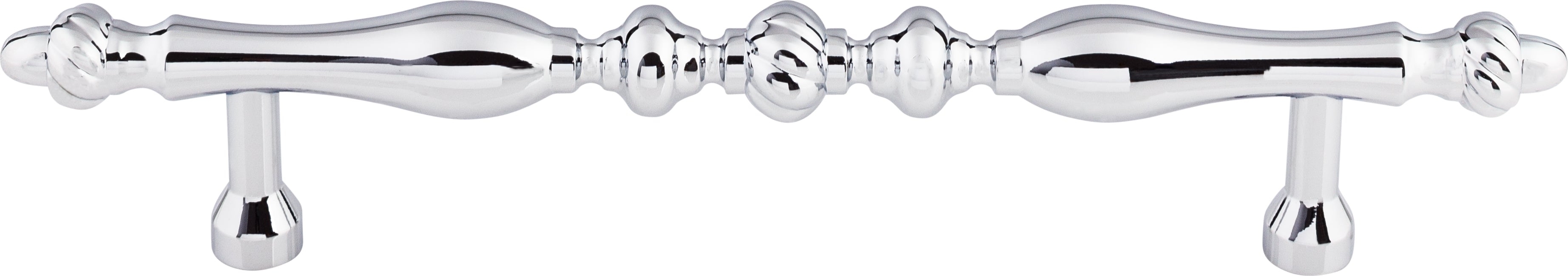 Top Knobs Somerset Melon Series 7"(178mm) CC Pull, Polished Chrome