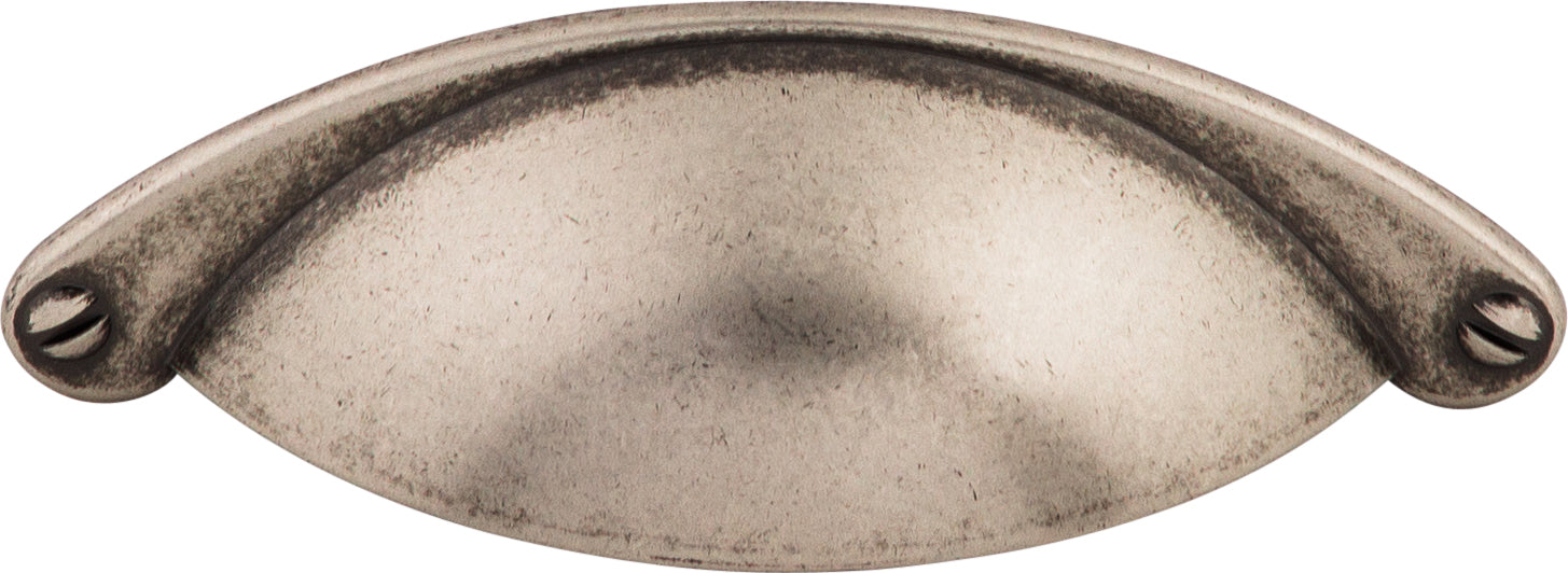 Top Knobs Arendal Series 2-1/2"(64mm) CC Cup Pull, Pewter Antique