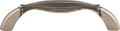 Top Knobs Straight Series 3-3/4"(95mm) CC Pull, Pewter Antique