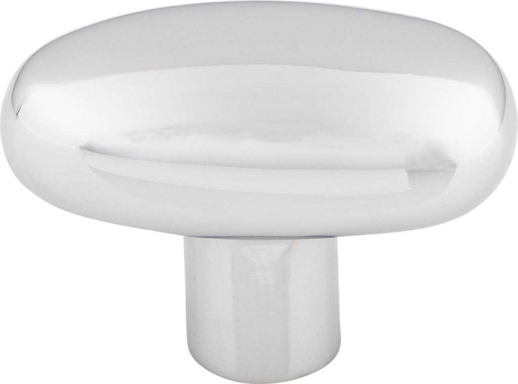 Top Knobs Aspen II Potato Series 2"L Knob, Polished Chrome