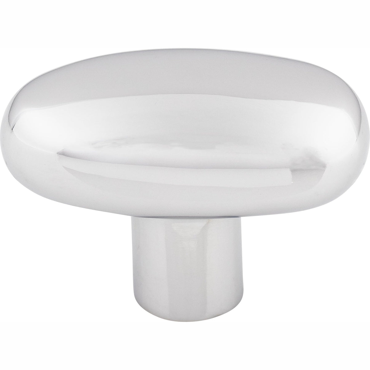 Top Knobs Aspen II Potato Series 2"L Knob, Polished Chrome