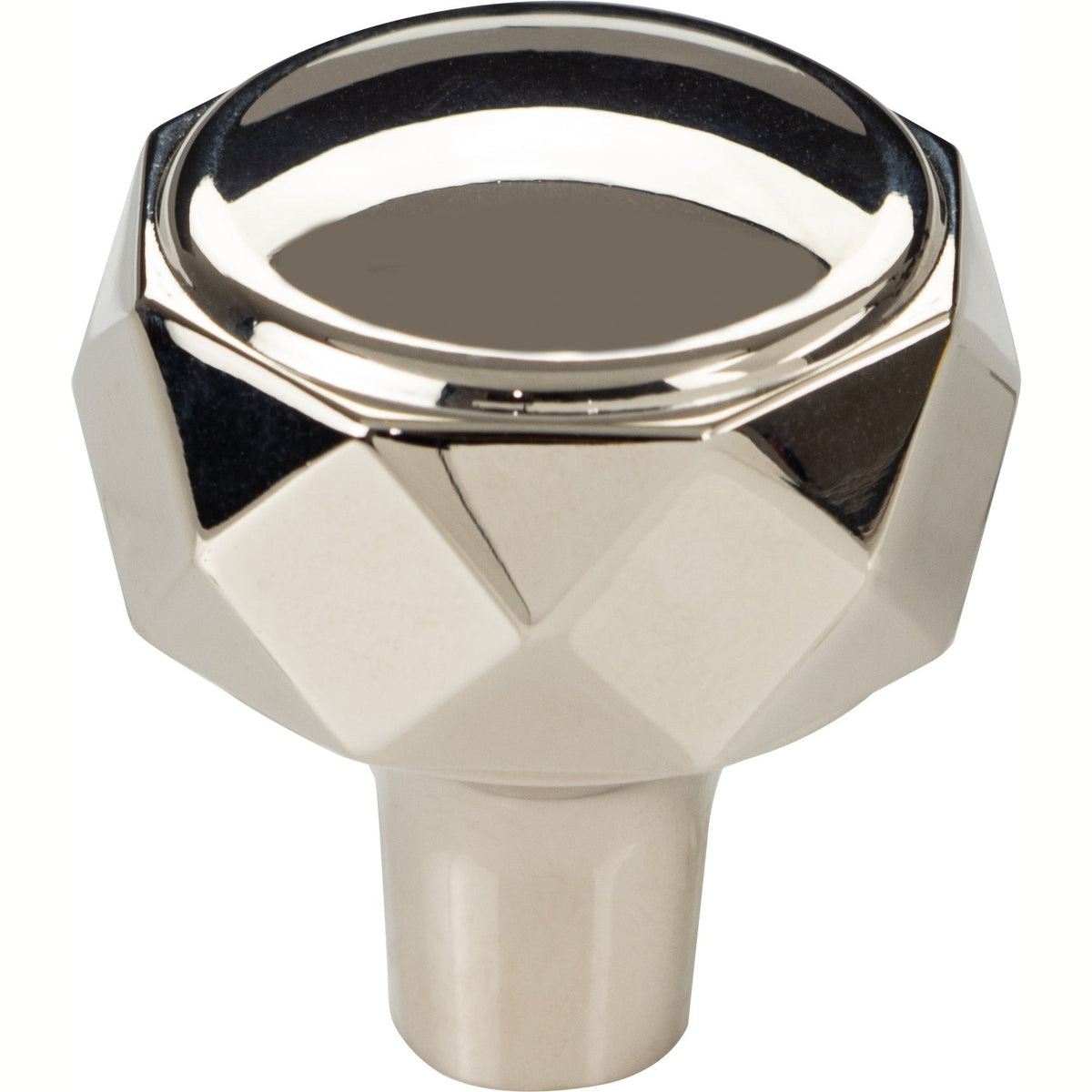 Top Knobs Kingsmill Series 1-3/8"L Knob, Polished Nickel