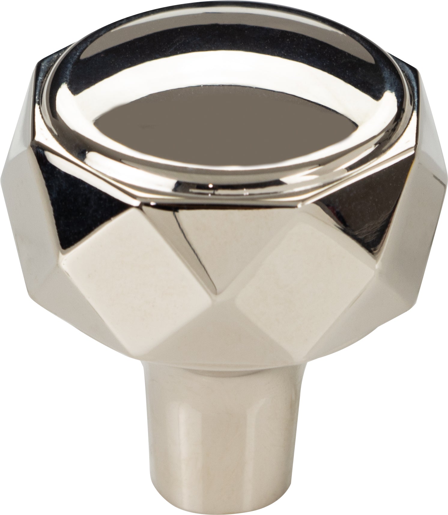 Top Knobs Kingsmill Series 1-3/8"L Knob, Polished Nickel