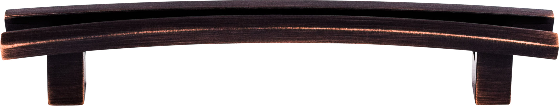 Top Knobs Flared Series 5"(127mm) CC Pull, Tuscan Bronze