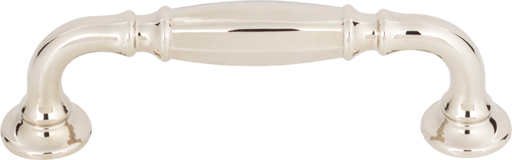Top Knobs Barrow Series 3-3/4"(95mm) CC Pull, Polished Nickel