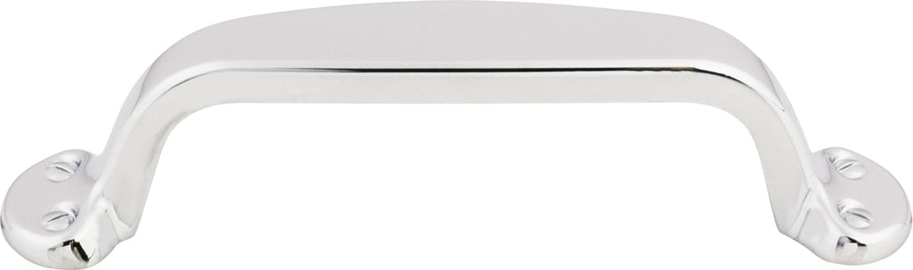 Top Knobs Trunk Series 3-3/4"(95mm) CC Pull, Polished Chrome