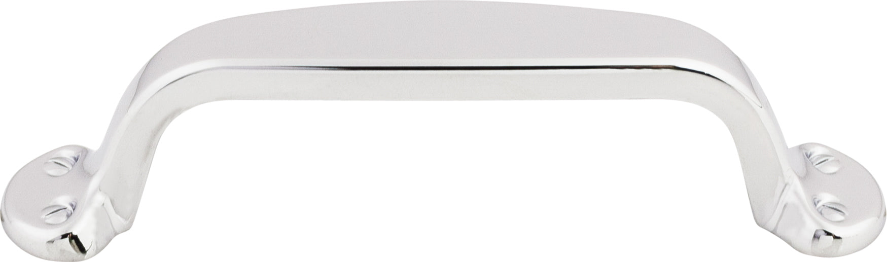 Top Knobs Trunk Series 3-3/4"(95mm) CC Pull, Polished Chrome