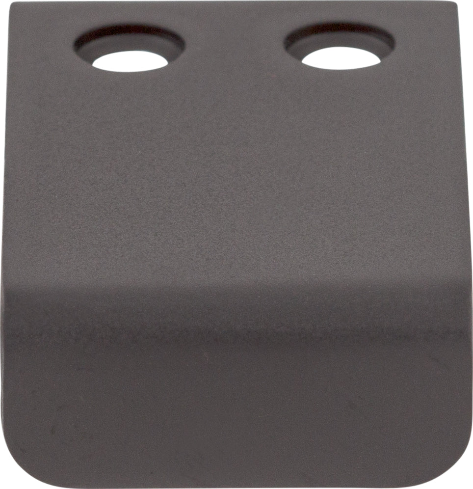 Top Knobs Tab Series 1-1/2"L Pull, Flat Black