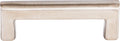 Top Knobs Roselle Series 3-3/4"(95mm) CC Pull, Brushed Stainless Steel
