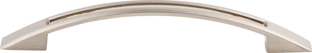 Top Knobs Tango Series 5-1/16"(128mm) CC Cut Out Pull, Brushed Satin Nickel