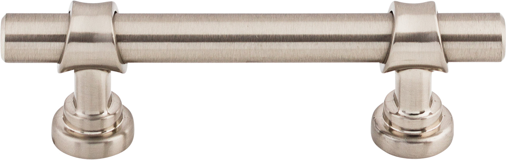 Top Knobs Bit Series 3"(76mm) CC Pull, Brushed Satin Nickel